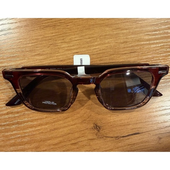 Urban Outfitters Highland Square Sunglasses Brown One Size Plastic Sunglasses main image 5